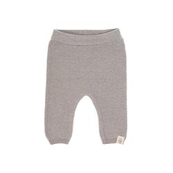 Foto van Lässig gebreide baby broek gots garden explorer grey maat 50-56 voor 0 tot 2 mnd