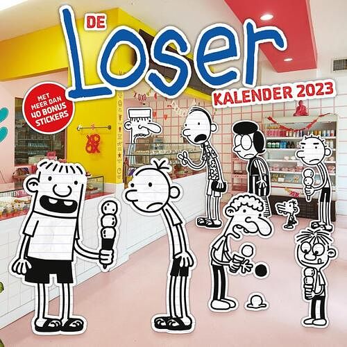 Foto van Loser-kalender - jeff kinney - paperback (9789026160240)