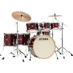 Foto van Tama cl72r+h-pggp superstar classic gloss garnet lacebark pine 7d. drumstel incl. hardware