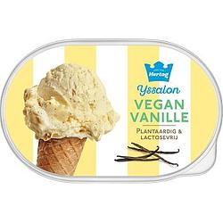 Foto van Hertog ijs ijssalon vegan vanille 825ml bij jumbo