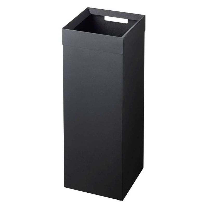 Foto van Yamazaki tall trash can - tower - black