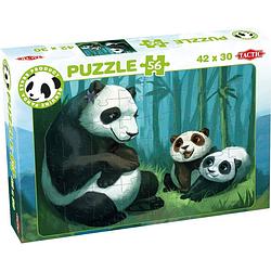 Foto van Tactic legpuzzel panda stars buddies 56 stukjes