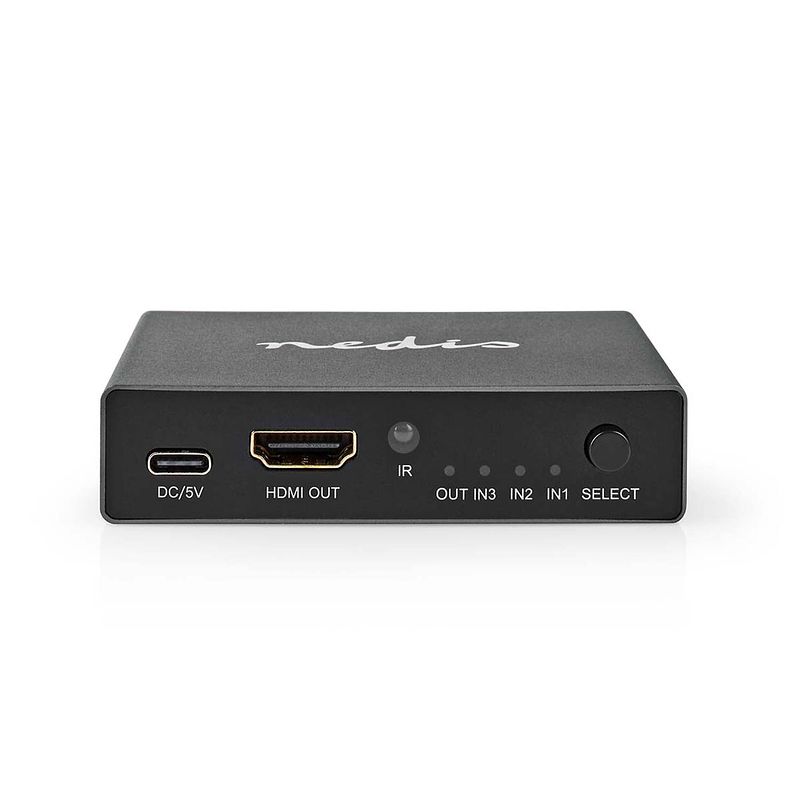 Foto van Nedis hdmi™-switch - vswi3493at - antraciet