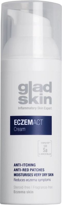 Foto van Gladskin eczemact crème