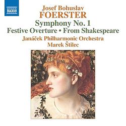 Foto van Foerster: symphony no.1 - festive overture - from shakespeare - cd (0747313433674)