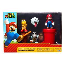 Foto van Super mario dungeon diorama actieset 6,5cm