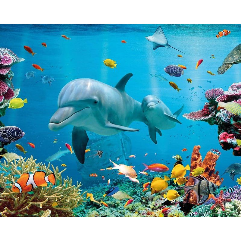 Foto van Gbeye tropical ocean poster 50x40cm