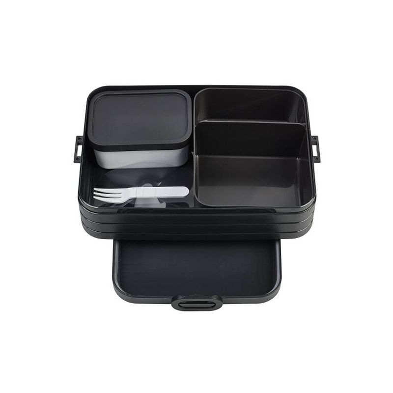 Foto van Mepal bento lunchbox tab l nordic black