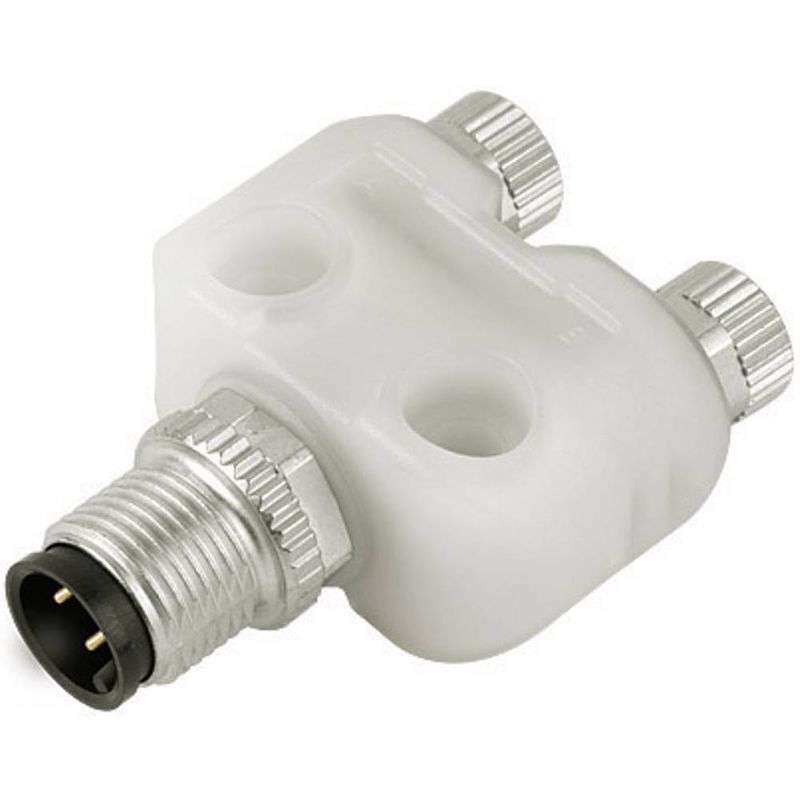 Foto van Binder 79-5232-00-04 sensor/actuator verdeler en adapter m12, m8 aantal polen: 4 adapter, y-vorm 20 stuk(s)