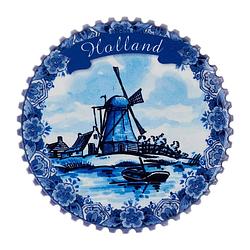 Foto van Magneet hollandse molen - rond