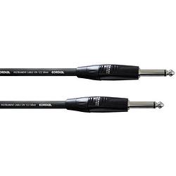 Foto van Cordial cii 6 pp instrumenten kabel [1x jackplug male 6,3 mm - 1x jackplug male 6,3 mm] 6.00 m zwart