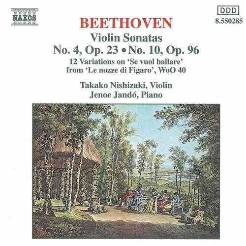 Foto van Beethoven: violin sonatas 4 & 10 - cd (4891030502857)