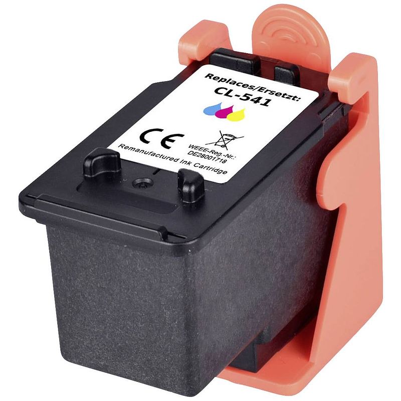 Foto van Renkforce inkt vervangt canon cl-541 (5227b005) compatibel cyaan, magenta, geel rf-i-c-cl541cmy rf-5718878