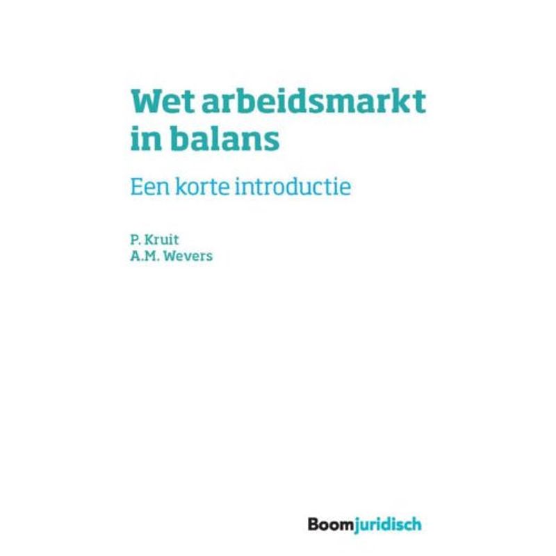 Foto van Wet arbeidsmarkt in balans - korte introducties