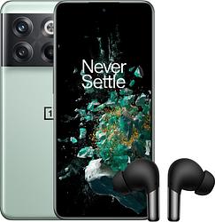 Foto van Oneplus 10t 256gb groen 5g + oneplus buds pro zwart