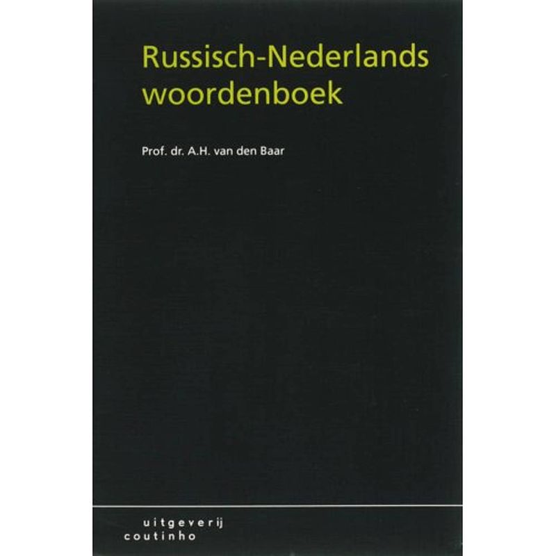 Foto van Russisch-nederlands woordenboek