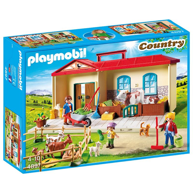 Foto van Playmobil country meeneemboerderij 4897