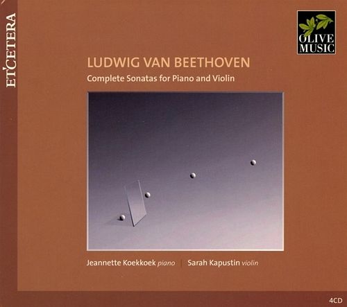 Foto van Beethoven: complete sonatas for piano and violin - cd (8711801102375)