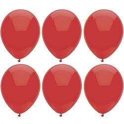 Foto van Ballonnen verjaardag/thema feest - 300x stuks - rood - 29 cm - ballonnen