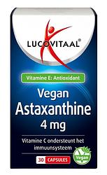 Foto van Lucovitaal vegan astaxanthine 4mg capsules