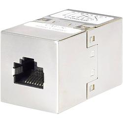 Foto van Renkforce rj45 (cross) netwerk adapter cat 5e [1x rj45-bus - 1x rj45-bus] metaal