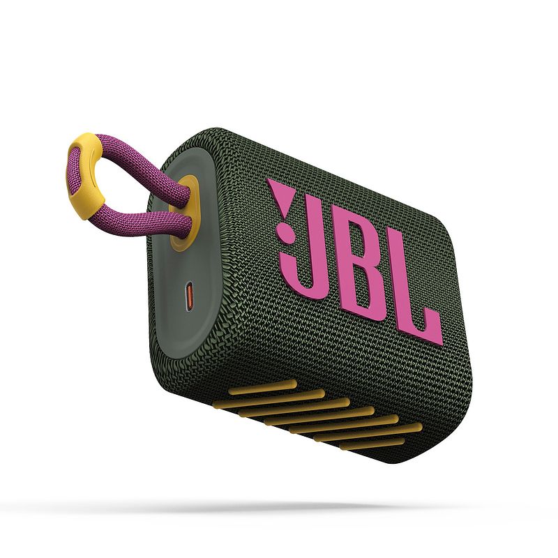 Foto van Jbl go 3 bluetooth speaker groen