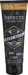 Foto van Benecos for men only bodywash 3in1 sport