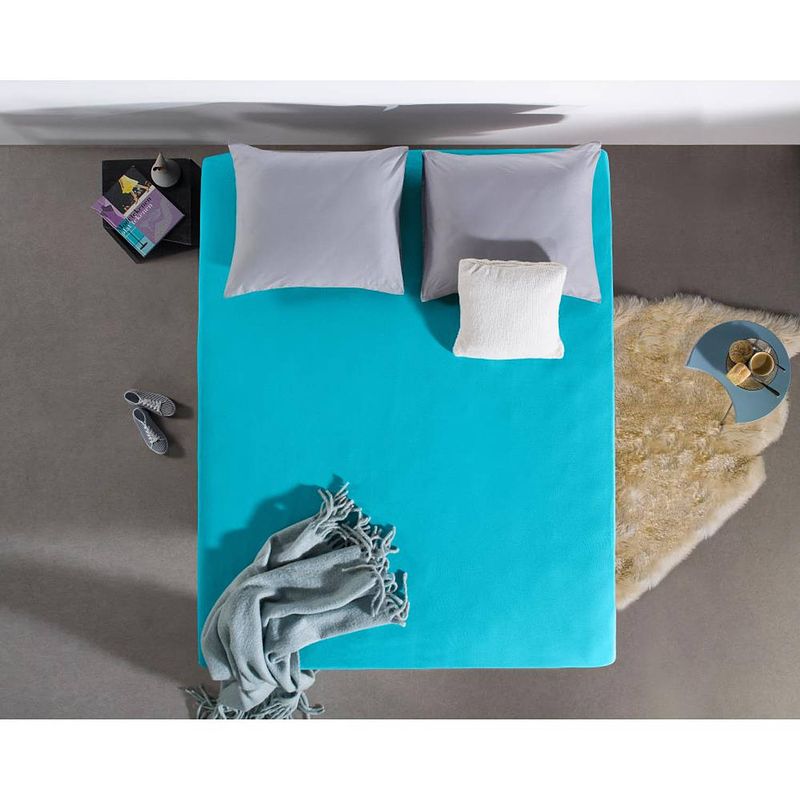 Foto van Dreamhouse bedding hsl hc jersey 135g turquoise 140x200