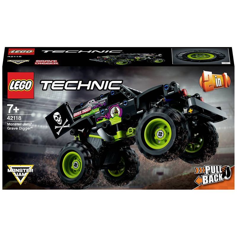 Foto van Lego® technic 42118 monster jam grave digger