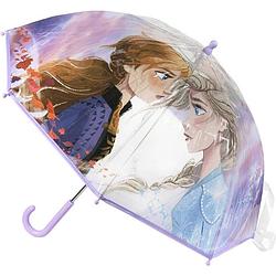 Foto van Disney frozen 2 paraplu lila/transparant voor meisjes 71 cm - paraplu's