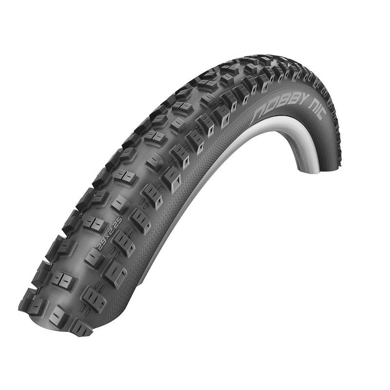 Foto van Vouwband schwalbe nobby nic evo addix dd raceguard - 62-559 / 26 x 2.40"" - zwart