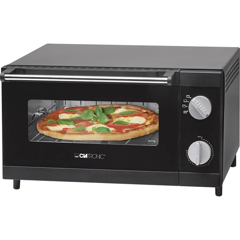 Foto van Clatronic mpo 3520 mini-oven met pizzafunctie, timerfunctie 12 l