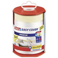 Foto van Tesa premium 59177-00003-03 afdekfolie tesa easy cover transparant (l x b) 33 m x 55 cm 1 stuk(s)