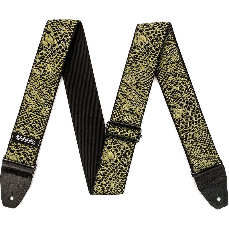 Foto van Dunlop jacquard strap d6724 serpentine strap gitaarband