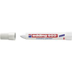 Foto van Edding edding 950 industry painter 4-950049 industriële marker wit watervast: ja