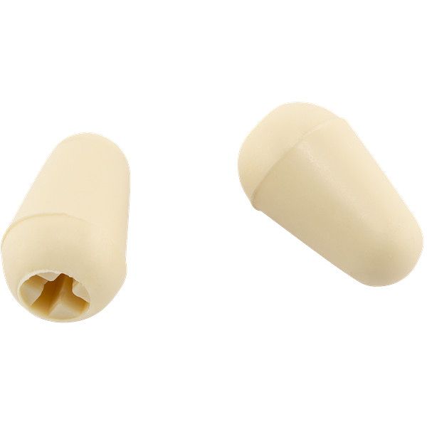 Foto van Fender roadworn strat switch tip aged white (set van 2)