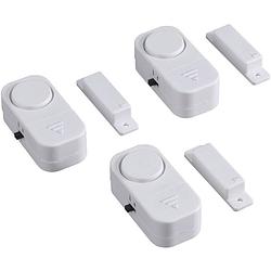 Foto van Smartwares deur-/raamalarm set van 3 stuks 85 db sc07/3