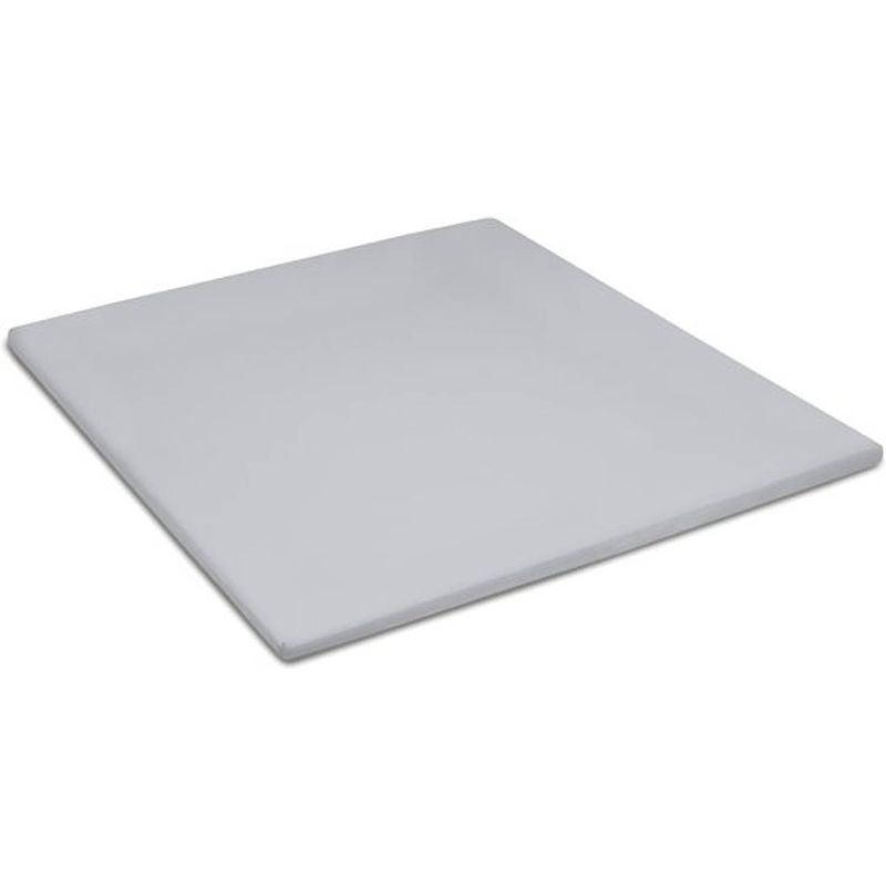 Foto van Cinderella badstof topper hoeslaken light grey-140 x 200/210 cm