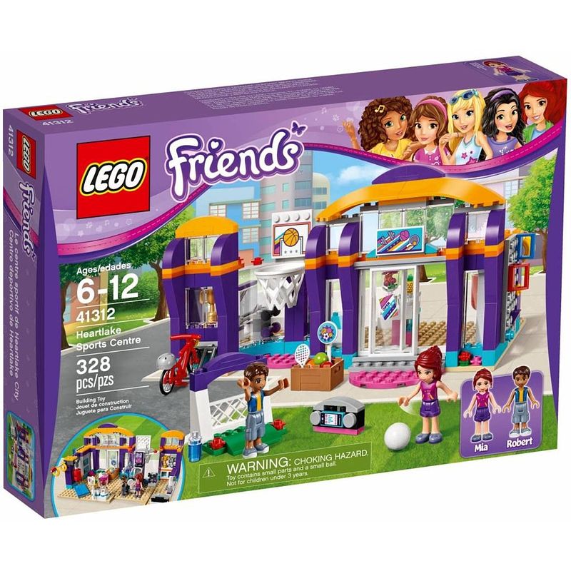 Foto van Lego friends sporthal 41312