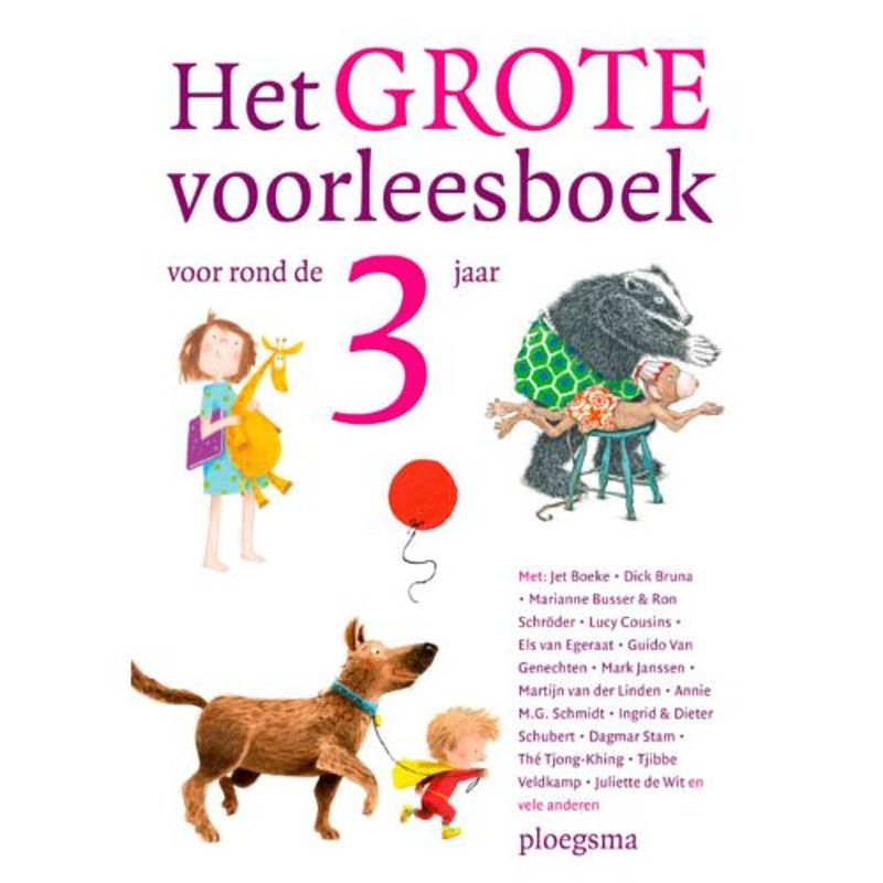 Foto van Het grote voorleesboek voor rond de 3 jaar