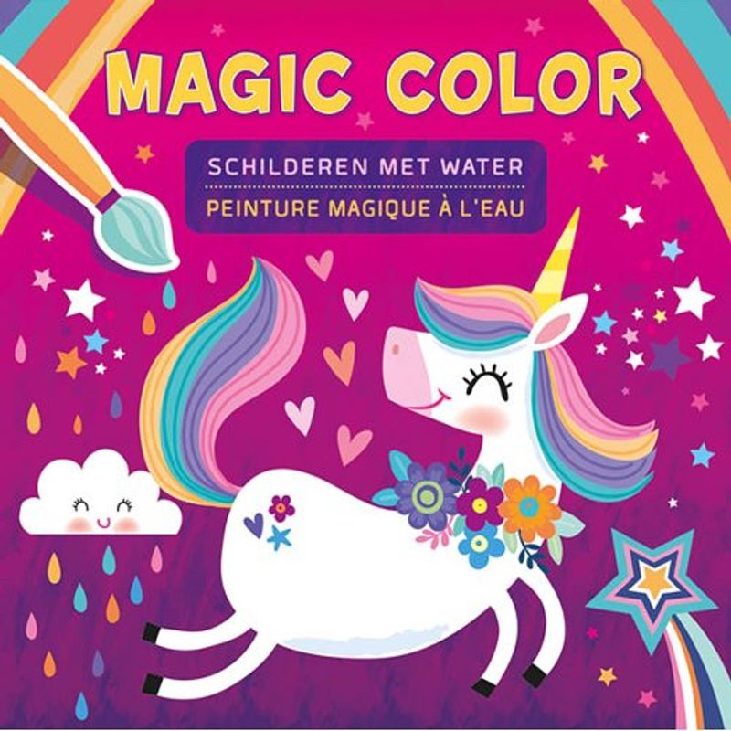 Foto van Magic color schilderen met water / peinture