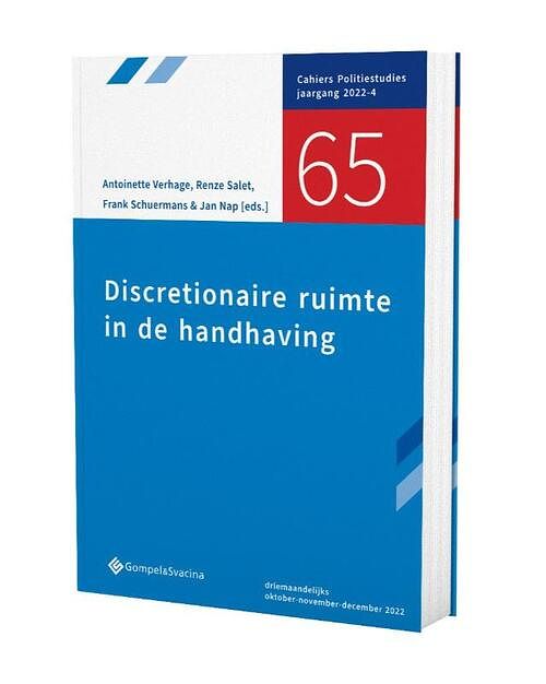 Foto van 65-discretionaire ruimte in de handhaving - schuermans - paperback (9789463714129)