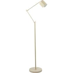 Foto van Vloerlamp riksja beige + dimmer