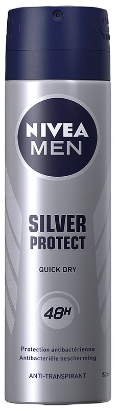 Foto van Nivea men silver protect anti-transpirant