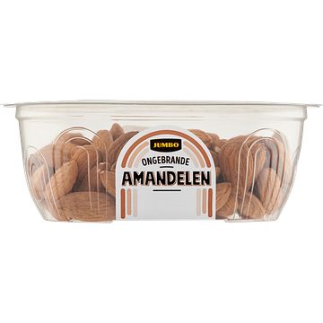 Foto van Jumbo ongebrande en ongezouten amandelen 140g aanbieding bij jumbo | cup of zak a 110325 gram