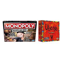 Foto van Spellenbundel - 2 stuks - monopoly valsspelerseditie & ubongo