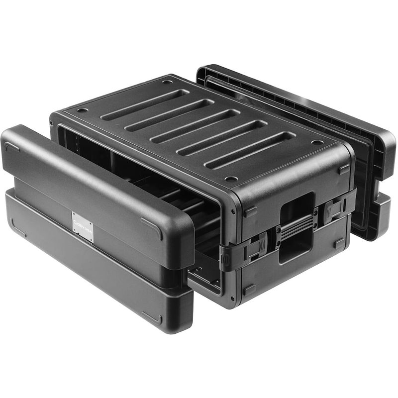 Foto van Odyssey vr4s 4u waterbestendige rack case, 27 cm diep