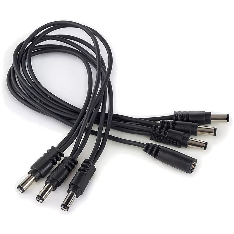 Foto van Rockboard flat daisy chain power cables 1-6 recht