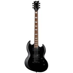 Foto van Esp ltd viper-201b bariton black elektrische gitaar