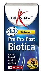 Foto van Lucovitaal pre-, pro & post biotica capsules